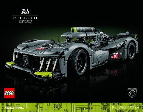 Technic 42156 peugeot 9x8 24h le mans hybrid hypercar