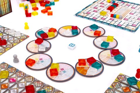 Gra azul: witraże sintry