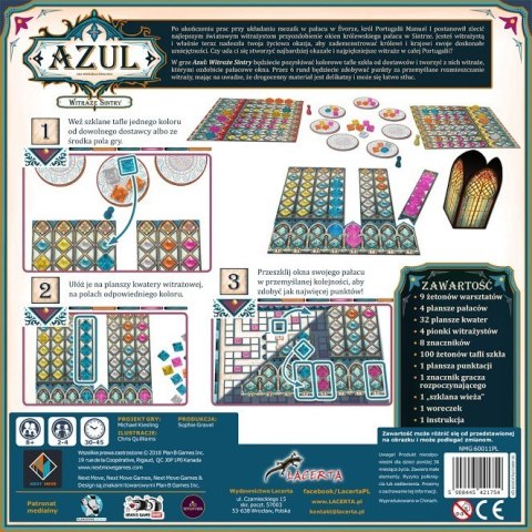 Gra azul: witraże sintry