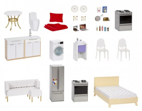 Domek dla lalek rainbow high duży townhouse