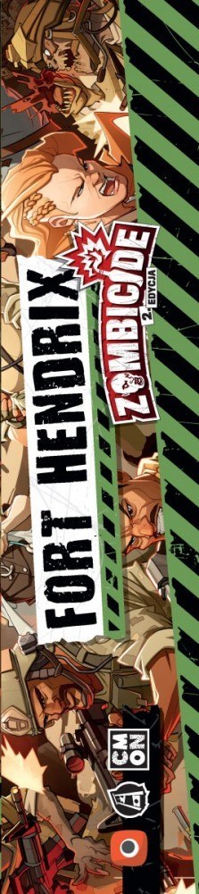 Gra zombicide 2 edycja fort hendrix rozszerzenie