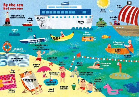 Książeczka w podróży. moja pierwsza encyklopedia polsko-angielska z okienkami