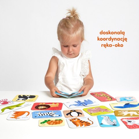 Puzzle do pary - dzikie zwierzęta