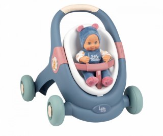 Chodzik 3 w 1 z lalką little smoby