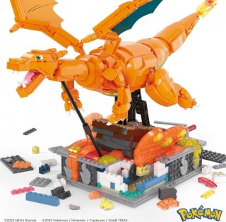 Klocki mega pokemon mechaniczny charizard