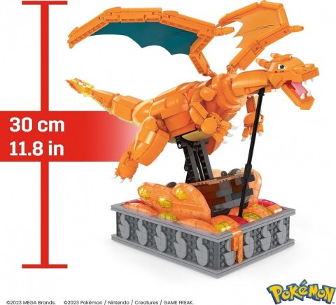 Klocki mega pokemon mechaniczny charizard