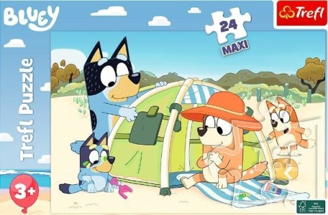 Puzzle 24 elementy maxi bluey wspaniały świat