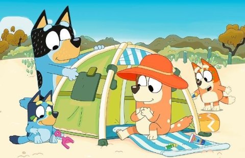 Puzzle 24 elementy maxi bluey wspaniały świat