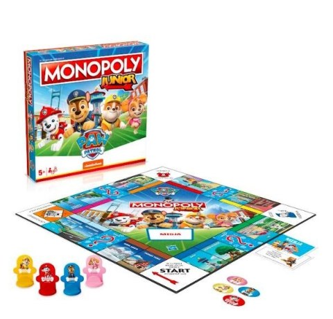 Gra monopoly junior psi patrol