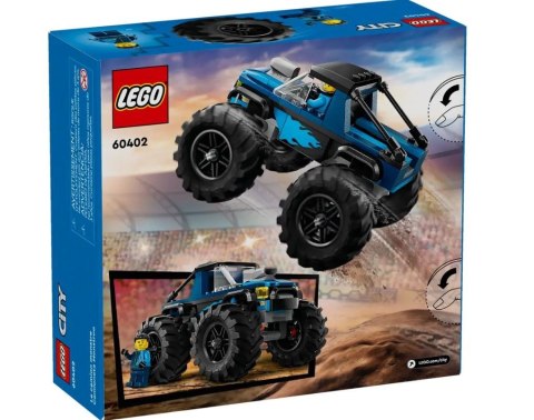 Klocki city 60402 niebieski monster truck