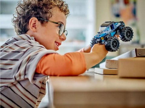 Klocki city 60402 niebieski monster truck