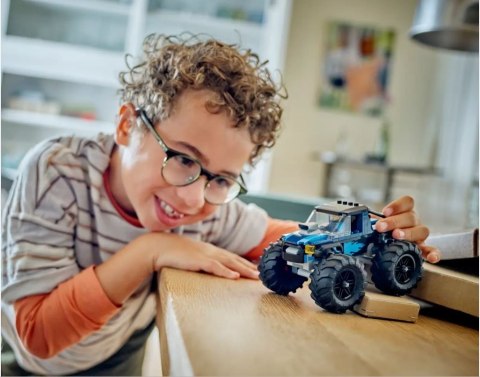 Klocki city 60402 niebieski monster truck