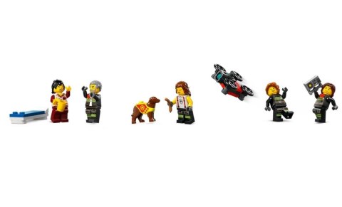 Klocki city 60414 remiza strażacka z wozem strażackim