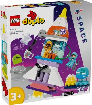 Klocki duplo 10422 przygoda w promie kosmicznym 3w1