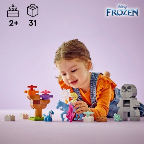 Klocki duplo disney 10418 elza i bruni w zaczarowanym lesie