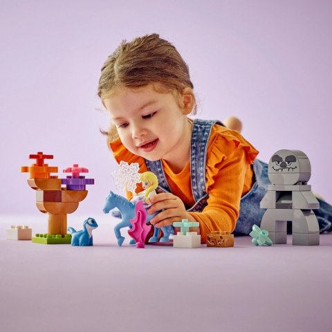 Klocki duplo disney 10418 elza i bruni w zaczarowanym lesie