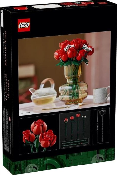 Klocki icons 10328 bukiet róż