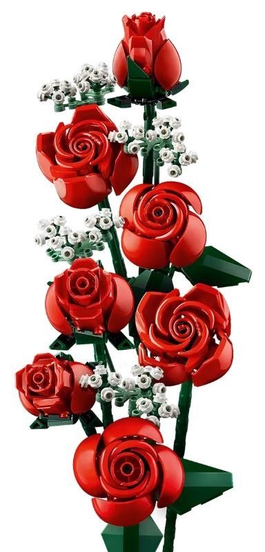 Klocki icons 10328 bukiet róż