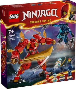 Klocki ninjago 71808 mech żywiołu ognia kaia