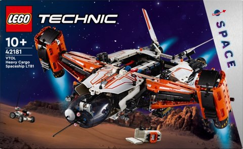 Klocki technic 42181 transportowy statek kosmiczny vtol lt81