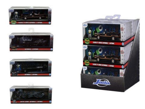 Pojazd batman batmobile 1/32 z figurką mix Pojazd batman batmobile 1/32 z figurką mix