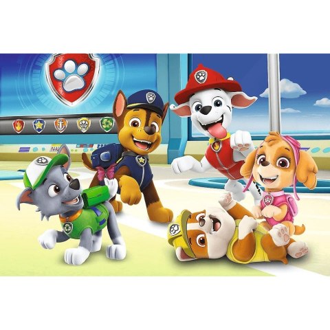 Puzzle 60 elementów w świecie piesków psi patrol (paw patrol)