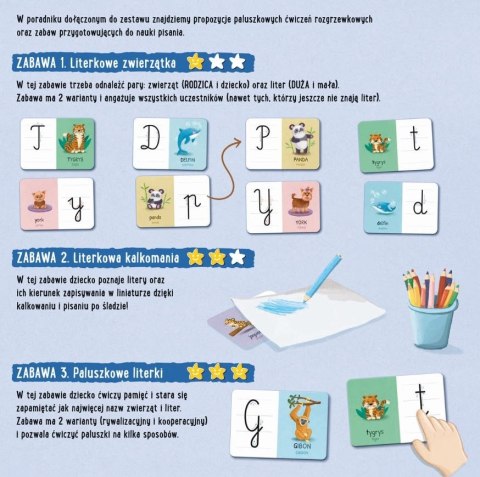 Gra feluś i gucio poznają literki