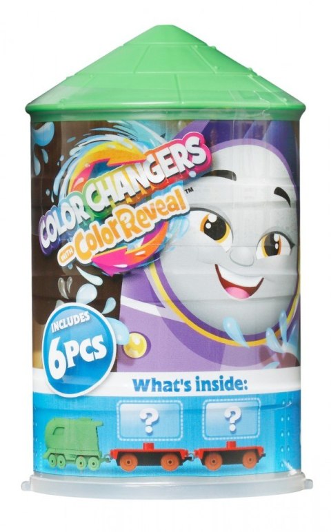 Lokomotywa tomek i przyjaciele color reveal hph37