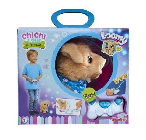 Maskotka interaktywna chichi love loomy golden retriever