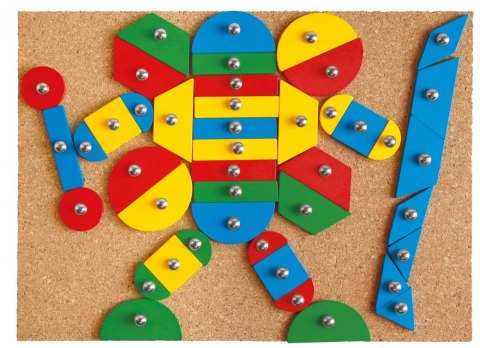 Przybijanka - zestaw figury geometryczne