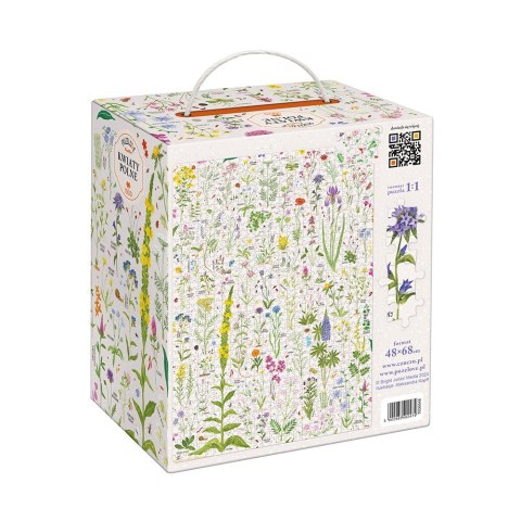 Puzzle 1000 elementów puzzlove kwiaty polne