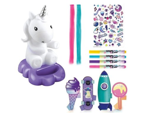 Zestaw Świecące dekorożce - jednorożec diy deluxe Zestaw Świecące dekorożce - jednorożec diy deluxe