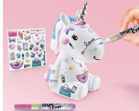 Zestaw Świecące dekorożce - rodzinka jednorożców diy