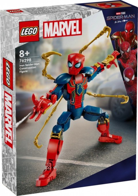 Klocki super heroes 76298 figurka iron spider-mana