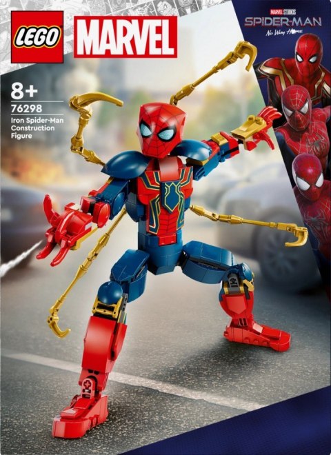 Klocki super heroes 76298 figurka iron spider-mana