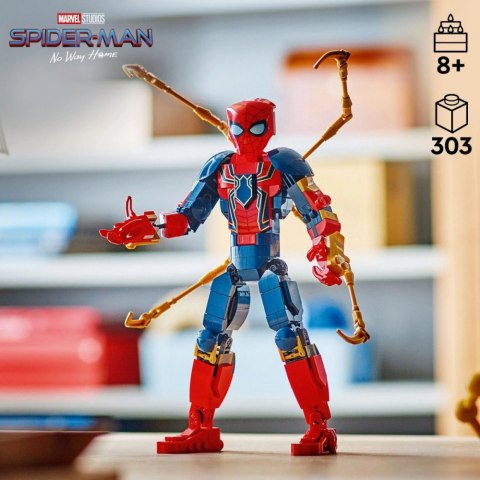 Klocki super heroes 76298 figurka iron spider-mana