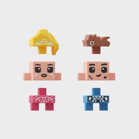 Klocki waffle mini - księżniczka: wieża fantazji