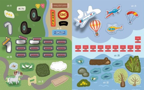 Książeczka zabawy z felusiem i guciem. w podróży Książeczka zabawy z felusiem i guciem. w podróży