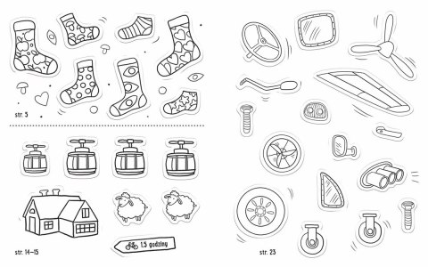 Książeczka zabawy z felusiem i guciem. w podróży Książeczka zabawy z felusiem i guciem. w podróży