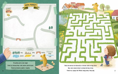 Książeczka zabawy z felusiem i guciem. w podróży Książeczka zabawy z felusiem i guciem. w podróży