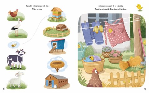 Książeczka zabawy z felusiem i guciem. wycieczka na wieś Książeczka zabawy z felusiem i guciem. wycieczka na wieś