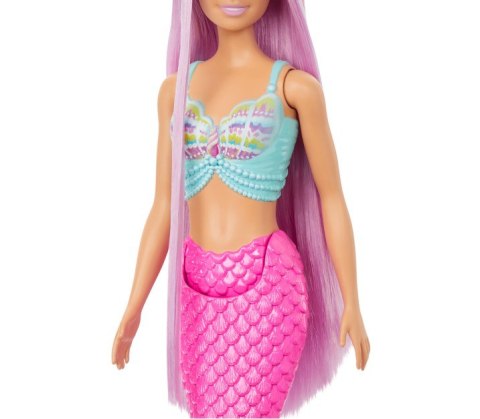 Lalka barbie syrenka długie włosy