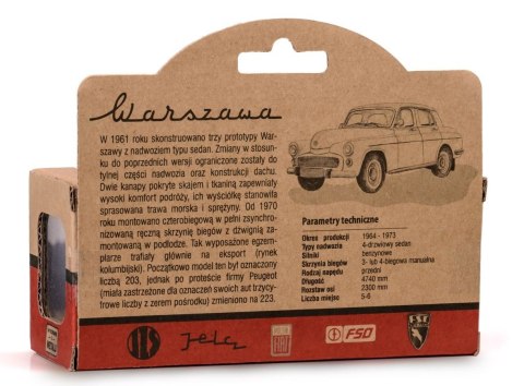 Pojazd prl warszawa 223 - beżowy Pojazd prl warszawa 223 - beżowy