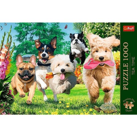 Puzzle 1000 elementów premium plus tea time nadchodzą kłopoty!