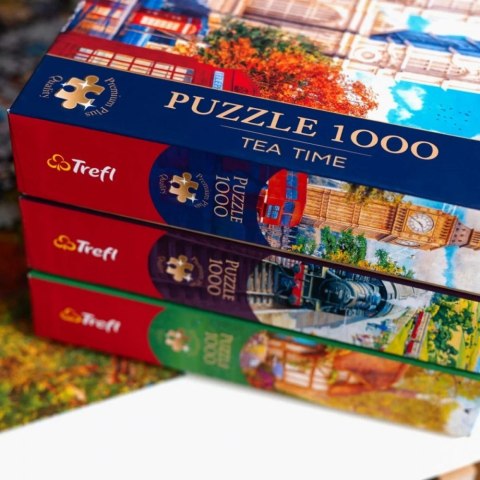 Puzzle 1000 elementów premium plus tea time nadchodzą kłopoty!