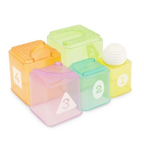 Infantino kubeczki do nakładania z piłeczką Infantino kubeczki do nakładania z piłeczką