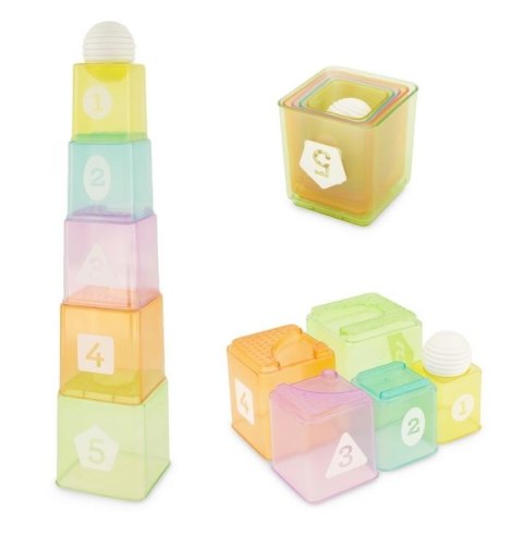 Infantino kubeczki do nakładania z piłeczką Infantino kubeczki do nakładania z piłeczką