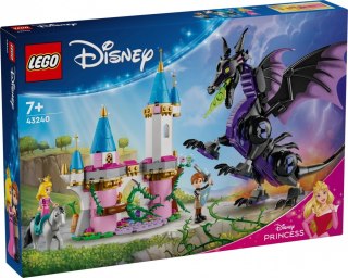Klocki disney princess 43240 diabolina jako smok