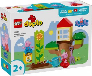 Klocki duplo 10431 peppa pig ogród i domek na drzewie peppy