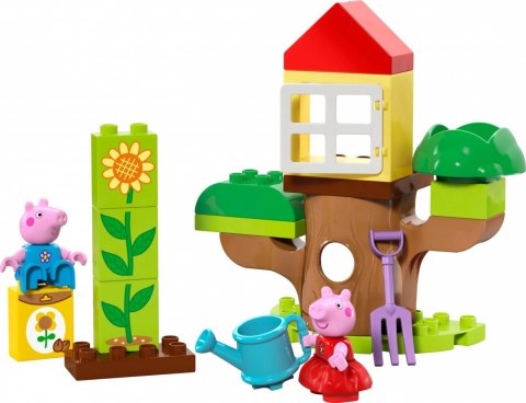 Klocki duplo 10431 peppa pig ogród i domek na drzewie peppy